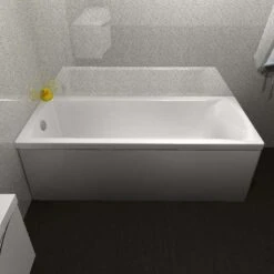 Carron Delta 1675 X 700 Single Ended Bath - 5mm -Lumibath Shop carron delta view2 5