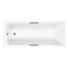 Carron Quantum Integra 1600 X 700 Bath With Twin Grips - Carronite