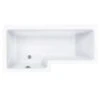 Carron Quantum 1500 X 700/850 Square Shower Bath - 5mm
