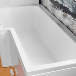 Carron Quantum 1500 X 700/850 Square Shower Bath - 5mm 12 Carron Quantum 1500 X 700/850 Square Shower Bath - 5mm -Lumibath Shop carron quantum showerbath bath 2