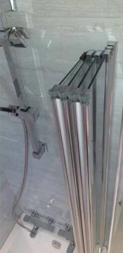 Four Fold Bath Screen - 1450 X 886mm - Cleargreen -Lumibath Shop cleargreen bs5 2