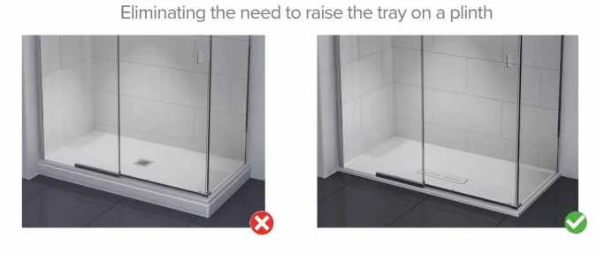 Kudos Connect2 1500 X 900mm Rectangle Anti-Slip Shower Tray 2 Kudos Connect2 1500 X 900mm Rectangle Anti-Slip Shower Tray - Image 2
