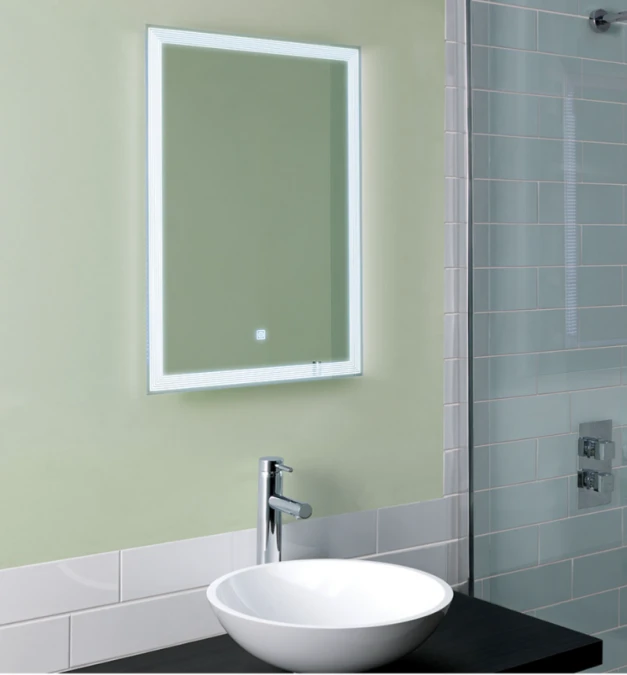 Ettrick LED Bathroom Mirror - 500mm - Eastbrook 2 Ettrick LED Bathroom Mirror - 500mm - Eastbrook - Image 2