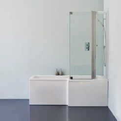 ClearGreen Ecosquare 1700 X 700/850mm Shower Reinforced Bath -Lumibath Shop ecosquare 1