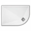 TrayMate Offset Quadrant TM25 Elementary Shower Tray - 1200 X 800mm - Right Hand