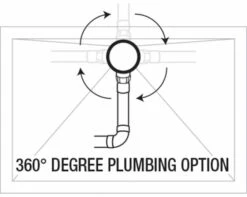 TrayMate Offset Quadrant TM25 Elementary Shower Tray - 1200 X 900mm - Left Hand 6 TrayMate Offset Quadrant TM25 Elementary Shower Tray - 1200 X 900mm - Left Hand -Lumibath Shop elementary plumb 1 3