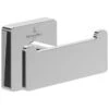 Villeroy & Boch Elements Striking Double Robe Hook Chrome