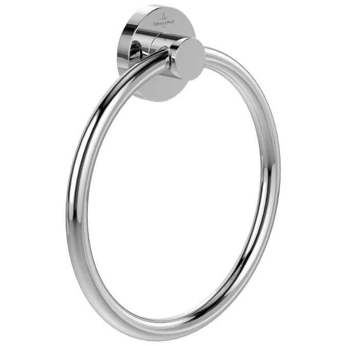 Villeroy & Boch Elements Tender Towel Ring Chrome 1 Villeroy & Boch Elements Tender Towel Ring Chrome