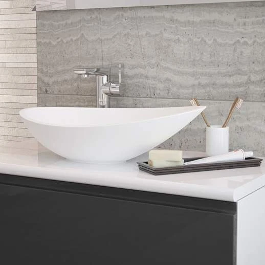 Elizabeth Washbowl 564mm - White 2 Elizabeth Washbowl 564mm - White - Image 2