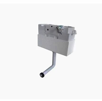 Burlington Concealed Cistern - White Ceramic Lever. 1 Burlington Concealed Cistern - White Ceramic Lever.