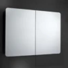 800mm Bramham 2-Door Stainless Steel Mirrored Bathroom Cabinet, Frontline Bathrooms