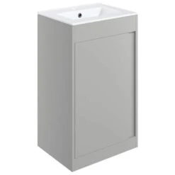 Forest 510mm Floor Standing Unit Inc. Basin - Matt Light Grey
