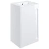 Forest 510mm Floor Standing Unit Inc. Basin - White Gloss