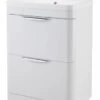 Parade 600mm, White, Floor Standing Bathroom Vanity Unit - Nuie