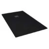 Giorgio2 Cut-To-Size Black Slate Effect Shower Tray - 1000 X 900mm