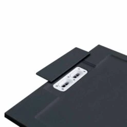 Giorgio Lux Graphite Slate Effect Shower Tray - 2000 X 800 - Concealed Waste -Lumibath Shop giorgio lux waste dark copy 15