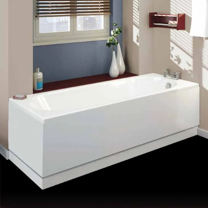 HaLite Gloss White 1800mm Bath Panel - Waterproof & Solid 1 HaLite Gloss White 1800mm Bath Panel - Waterproof & Solid