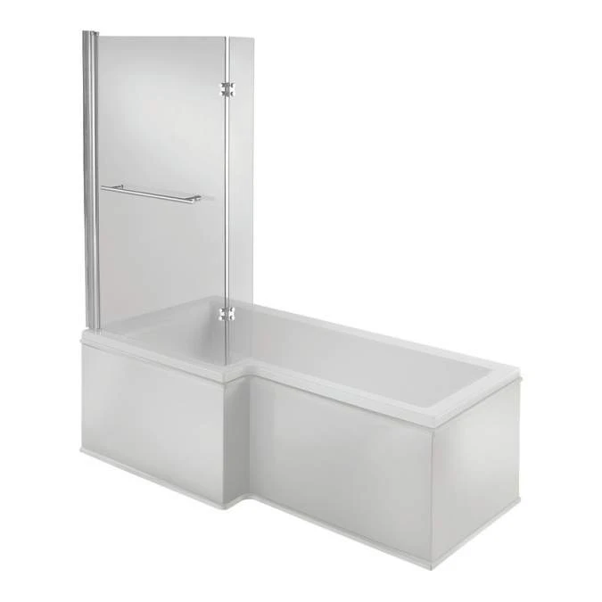 Hook DOUBLECAST L Shape 1700x850 LH Shower Bath Pack 1 Hook DOUBLECAST L Shape 1700x850 LH Shower Bath Pack