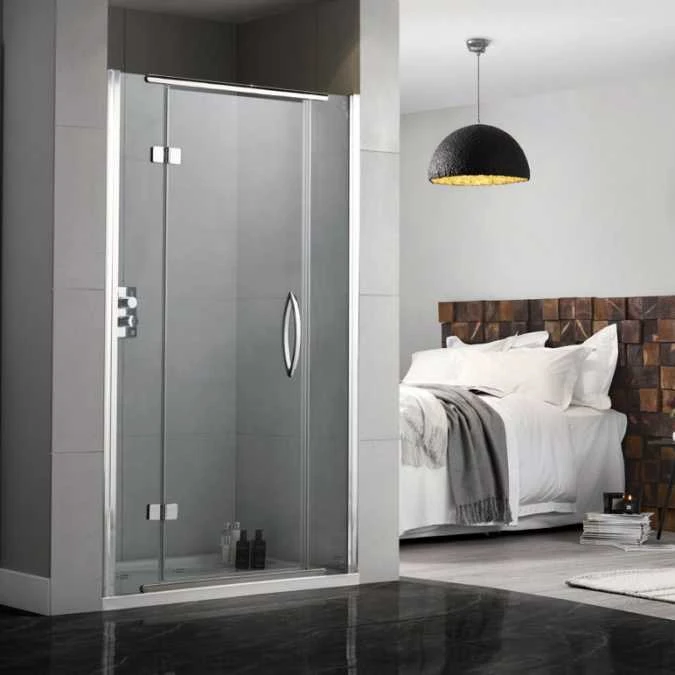 Aquadart Inline 1000mm Recess Hinge Shower Door 1 Aquadart Inline 1000mm Recess Hinge Shower Door