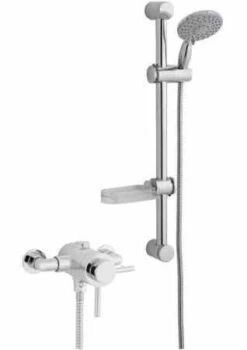Kartell Plan Thermostatic Exposed Shower Valve Riser Rail