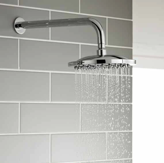 Plan Thermostatic Concealed Shower Valve Fixed Rain Head - Kartell UK 2 Plan Thermostatic Concealed Shower Valve Fixed Rain Head - Kartell UK - Image 2
