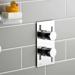 Plan Thermostatic Concealed Shower Valve Fixed Rain Head - Kartell UK 6 Plan Thermostatic Concealed Shower Valve Fixed Rain Head - Kartell UK -Lumibath Shop kartell plan shower valve option1 lifestyle SHO001PL SHO080DE SHO092OE main 1