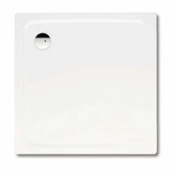 Kaldewei Ambiente Superplan Steel 25mm Square Shower Tray 1000 X 1000mm White