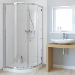 Lakes Classic 1000 X 800 Double Door Offset Quadrant Shower Enclosure