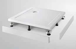 Lakes Low Profile Rectangle Shower Tray - 1200 X 760mm 2 Lakes Low Profile Rectangle Shower Tray - 1200 X 760mm - Image 2