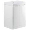 Laplane 600mm 2 Door Floor Standing Basin Vanity Unit - White Gloss
