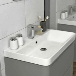 Laplane 600mm 2 Drawer Wall Hung Basin Vanity Unit - Matt Indigo -Lumibath Shop laplane basin1 2