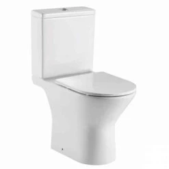 Kate Rimless Open Back Toilet & Soft-close Seat