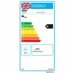 Mira Sport 9.0kw Electric Shower -Lumibath Shop mira sport power