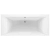 Mulard Deluxe Square 1700x750 Double Ended Bath & Legs