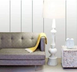 Neptune 200 Moderna White & Chrome Flat Panel - PVC Plastic Wall & Ceiling Cladding - 4m - 5 Pack -Lumibath Shop neptune white chrome image 3 1