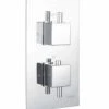Niagara Observa Chrome Twin Concealed Shower Valve - Single Outlet
