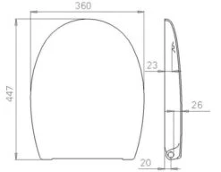 Luxury Soft Close Toilet Seat - Quick Release - NTS006 - Nuie 7 Luxury Soft Close Toilet Seat - Quick Release - NTS006 - Nuie -Lumibath Shop nts006 ceramics v1 ld1