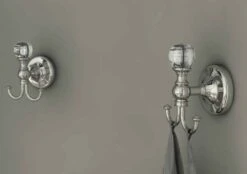 Oriental Crystal 350mm Towel Rail - Chrome, Gold Or Black Chrome - Origins Living -Lumibath Shop oriental crystal lifestyle 8