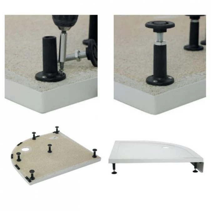 Nuie 1000 X 800 Offset Quadrant Shower Tray LH - FREE Waste 4 Nuie 1000 X 800 Offset Quadrant Shower Tray LH - FREE Waste - Image 4