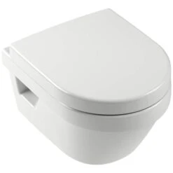 Villeroy & Boch Architectura Compact Round Wall Mounted Toilet Bundle -Lumibath Shop pic 4687R001 9M66S2 S