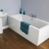 Asselby Square Double Ended Bath - 1700 X 750mm - NBA210 - Nuie
