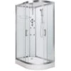 Vidalux Pure 1200 Hydro Massage Shower Cabin - 1200 X 800mm - Left Handed - White