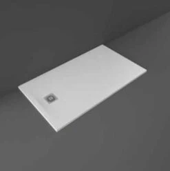 RAK 1200 X 900mm Stone Resin Shower Tray - Cut To Size -Lumibath Shop rak rectangle 1