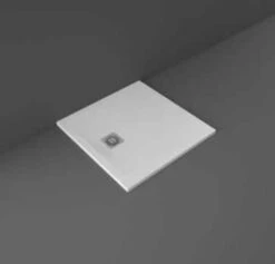 RAK 1600 X 900mm Stone Resin Shower Tray - Cut To Size -Lumibath Shop rak square