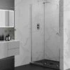 Rolla 8 1000mm Recess Frameless Sliding Shower Door