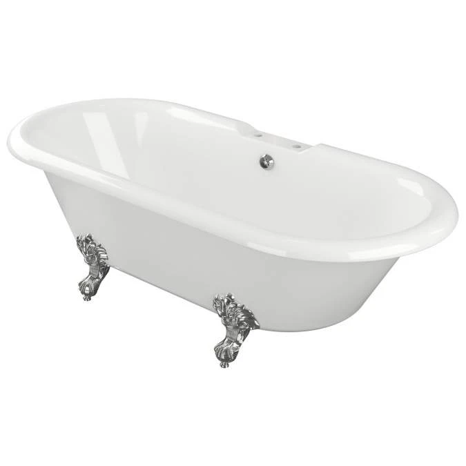 Runner Traditional 1690mm Roll Top Bath Chrome Feet 1 Runner Traditional 1690mm Roll Top Bath Chrome Feet