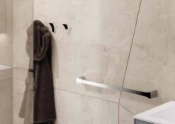 S7 Chrome 320mm Towel Rail - Origins Living -Lumibath Shop s7 lifestyle2 1 2