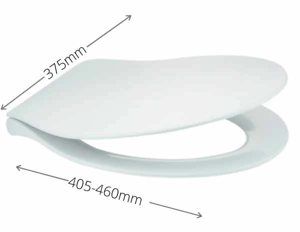 Selkirk Slimline Soft Close Toilet Seat - Quick Release - Highlife Bathrooms 1 Selkirk Slimline Soft Close Toilet Seat - Quick Release - Highlife Bathrooms