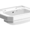 Shetland 500x450mm 2TH Semi Recessed Basin