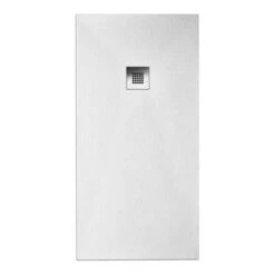 Essenza White Slate Shower Tray - Cut To Size